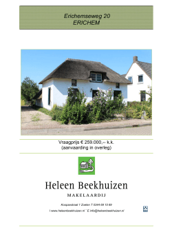 Download brochure(2,67 MB) - Heleen Beekhuizen Makelaardij