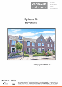 Pytheas 70 Beverwijk - Zonneveld Makelaars