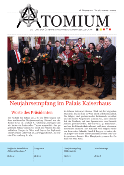 Neujahrsempfang im Palais Kaiserhaus - Österreichisch