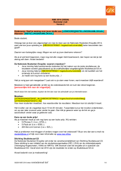 Bekijk de remindertekst van NSE2014 (Nederlands)