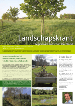 najaar - Regionaal Landschap Houtland