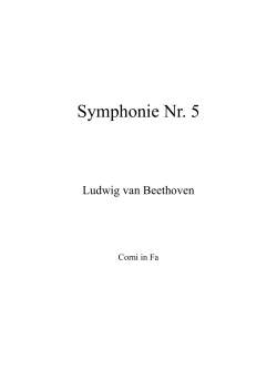 Beehoven-Symfonie 5 new layout