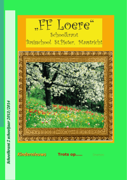 ff Loere nr.2 2014 - Basisschool Sint
