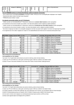 Drafprogramma Januari