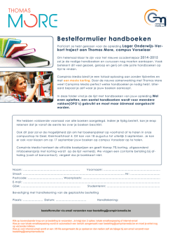 Verkorte opleiding – lager onderwijs