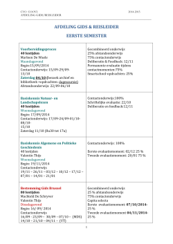 planning gids reisleider 2014-2015 ( 8 september 2014)