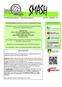 Editie 6.4 - DAVO Wevelgem