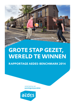 GROTE STAP GEZET, WERELD TE WINNEN