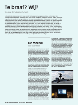 Te braaf? Wij?