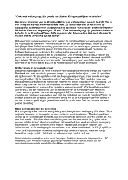 Goede resultaten te behalen met weidegang WUR