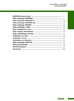Inhoudstafel