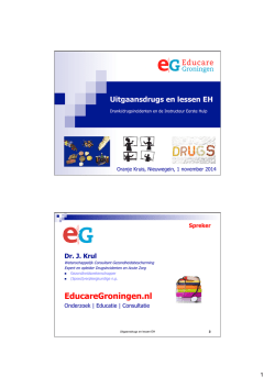 Eerste Hulp bij drugsongevallen 2