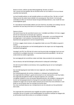 inleiding - Federatie Particulier Grondbezit
