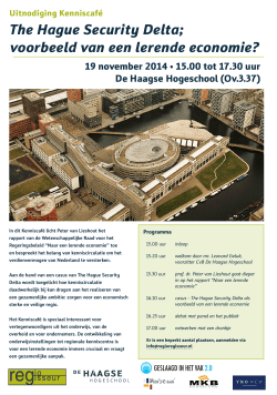 voorbeeld van een lerende economie?