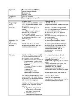 Invulschema Vaststelling 2013 Vluchtheuvel