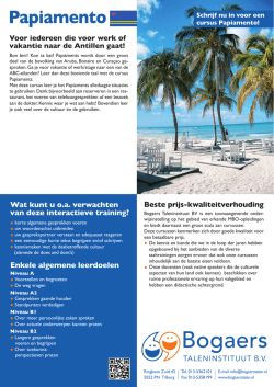 Download Talensheet (PDF) - Bogaers Taleninstituut Tilburg