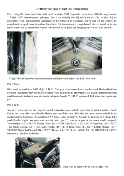HD 17-digit VIN - revised dec. 2013