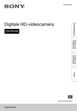 Digitale HD-videocamera