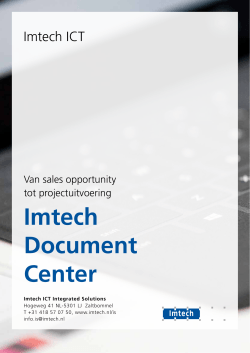 Imtech Document Center
