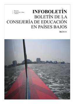 INFOBOLET&Iacute;N - Ministerio de Educaci&oacute;n, Cultura y Deporte
