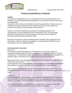 Dyslexieprotocol