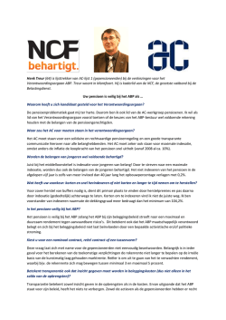 Henk Treur (64) is lijsttrekker van AC-lijst 1 (gepensioneerden