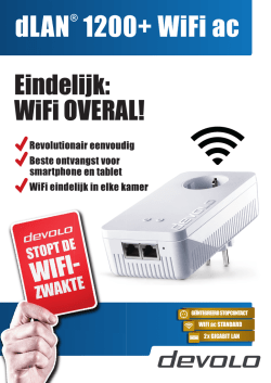 dLAN&reg; 1200+ WiFi ac
