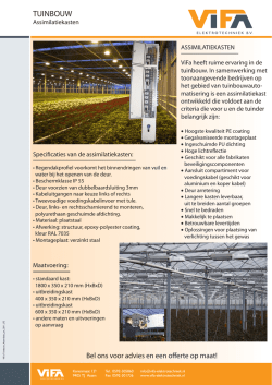 TUINBOUW - ViFa Enclosures