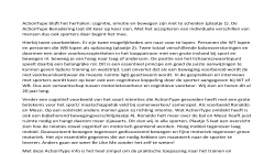 Een aantal essenties van ActionType voor de sportpraktijk