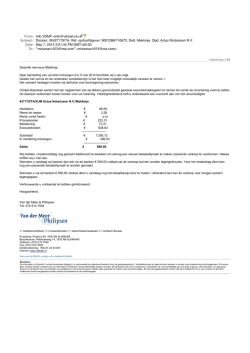 Dossier: 00427179/TA, Ref. opdrachtgever