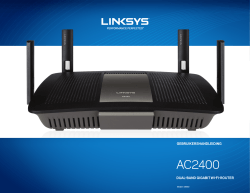 User Guide - Linksys E8350 AC2400 Dual Band Gigabit Wi