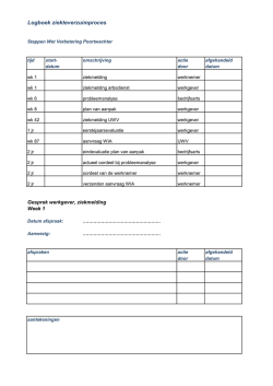 Download hier een logboek ziekteverzuim
