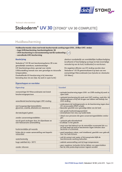 Stokoderm® UV 30 [STOKO® UV 30 COMPLETE