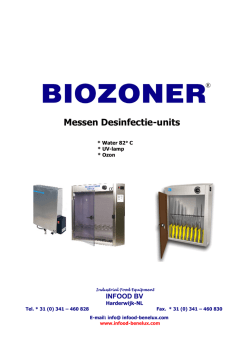 BIOZONER Mesdesinfectiekasten