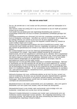 Golfsport, de zon en onze huid - Poblete - Stals
