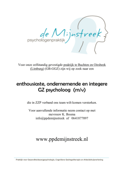 Y PSYCHOLOGENPRAKTIJK KERKRADE/ HEERLEN