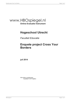 Vragen - HU - Hogeschool Utrecht