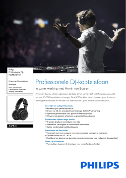A5PRO/00 Philips Professionele DJ
