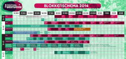 Blokkenschema 2014