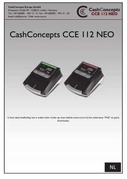 CashConcepts CCE 112 NEO