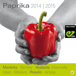 Paprika 2014 | 2015
