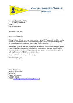 2014-06-05 brief aan de heffingsambtenaar