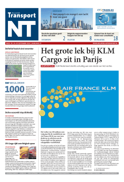 Het grote lek bij KLM Cargo zit in Parijs