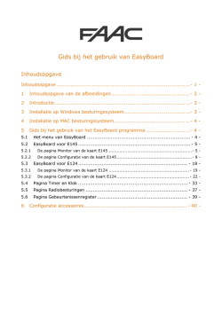 EasyBoard Handleiding
