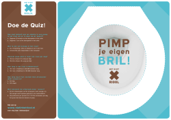 Doe de Quiz! - Niet in het riool