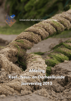 Jaarverslag 2013 Lees voor
