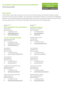 Hotel options for webpage UPDATE