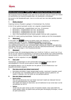 CAFE.org - Vrijzinnig West