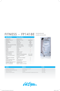 FITNESS - FP1418E standaardmodel