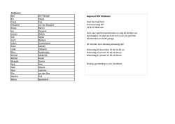klik hier voor de indeling.